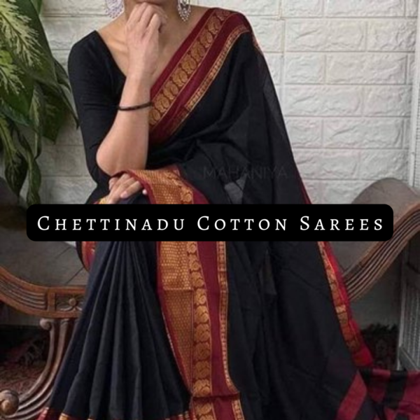 Chettinadu cotton saree
